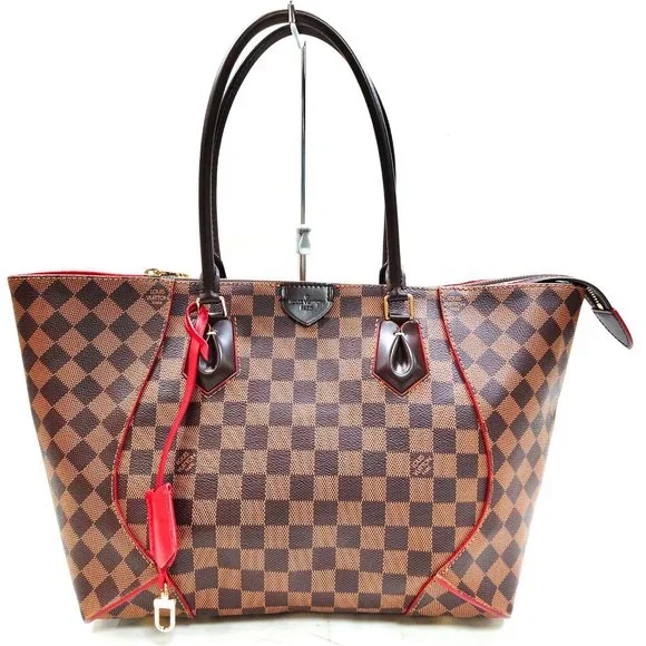 100% Authentic Louis Vuitton Kaisatoto PM Browns Damier Tote Bag #01295 - Picture 1 of 16